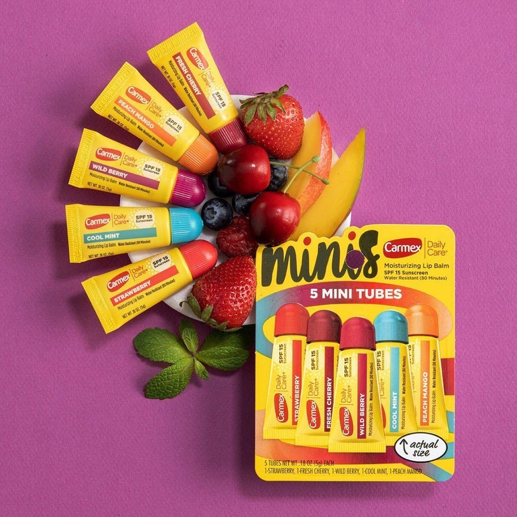 CARMEX PACK X5 POMITOS MINI spf15
