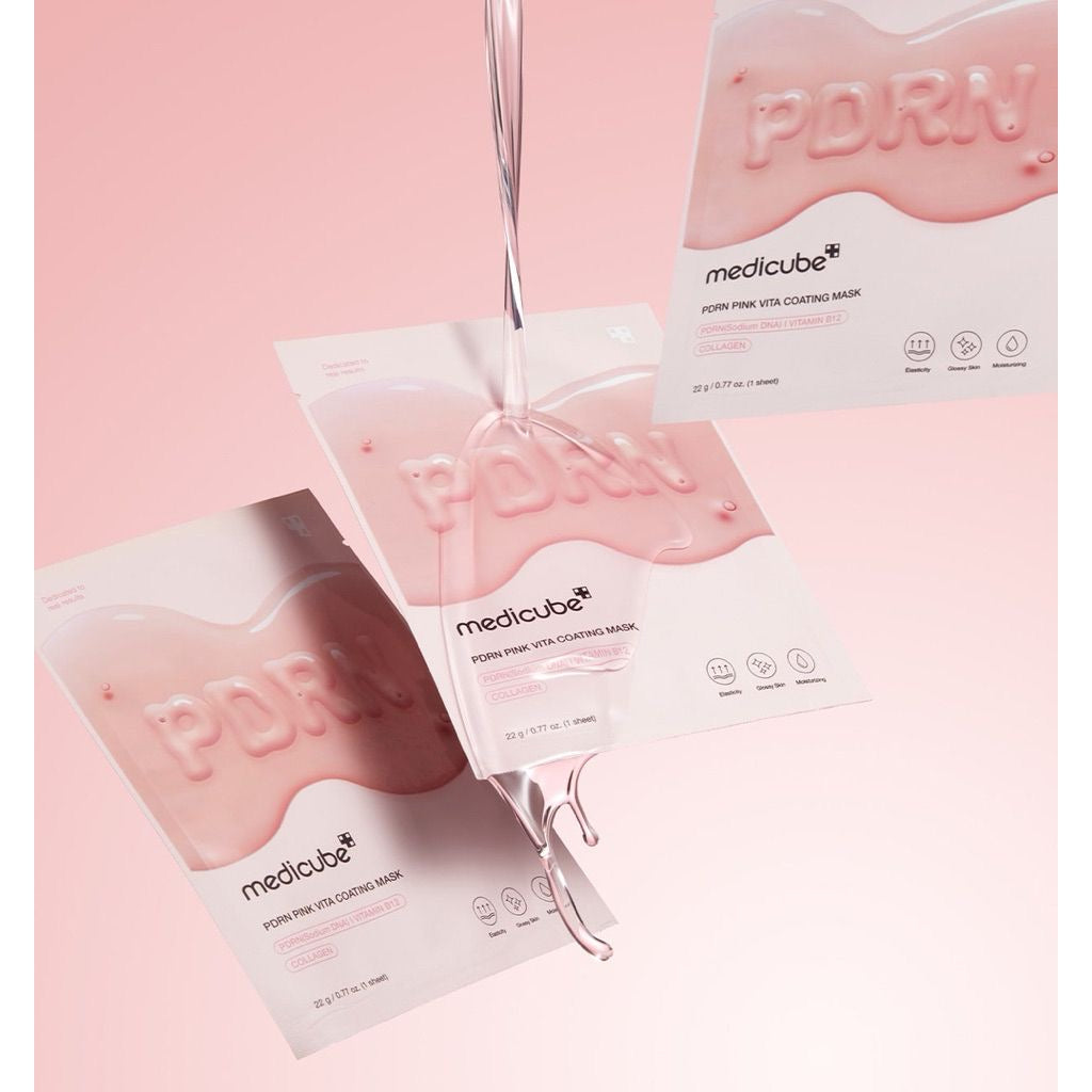 MEDICUBE Pdrn pink vita coating mask