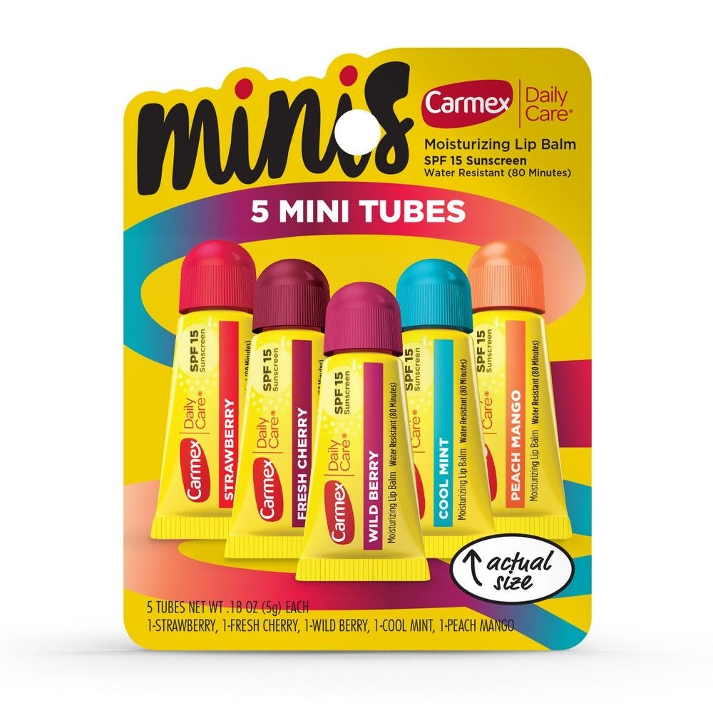 CARMEX PACK X5 POMITOS MINI spf15