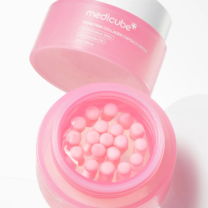 MEDICUBE Pdrn pink collagen capsule cream